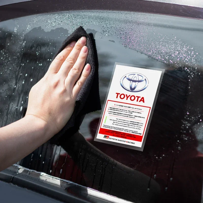 1 шт. декоративная наклейка на переднее лобовое стекло автомобиля Toyota GR Harrier Cross Chr