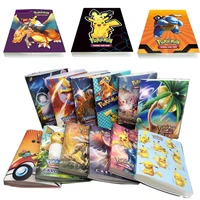 new 240pcs characters card collection notebook game card pokemone cards holder novelty gift for kids holder collection folder