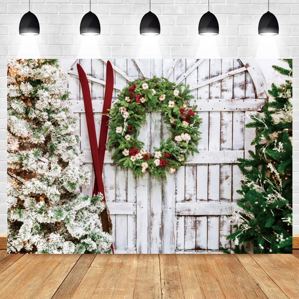 

Christmas Fireplace Photography Backdrop Photocall Bell Baby Portrait Party Decor Background Photo Studio Photographic Photozone