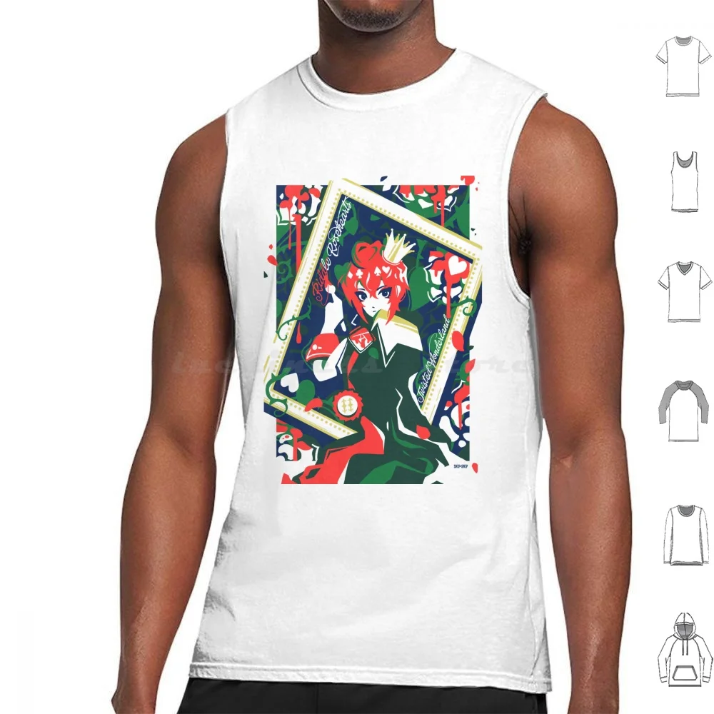 

Riddle Tank Tops Vest Sleeveless Twisted Riddle Rosehearts