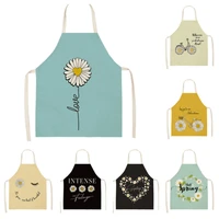 simple little daisy flower apron ladies apron dress baking accessories cute aprons mens aprons childrens aprons cleaning tools