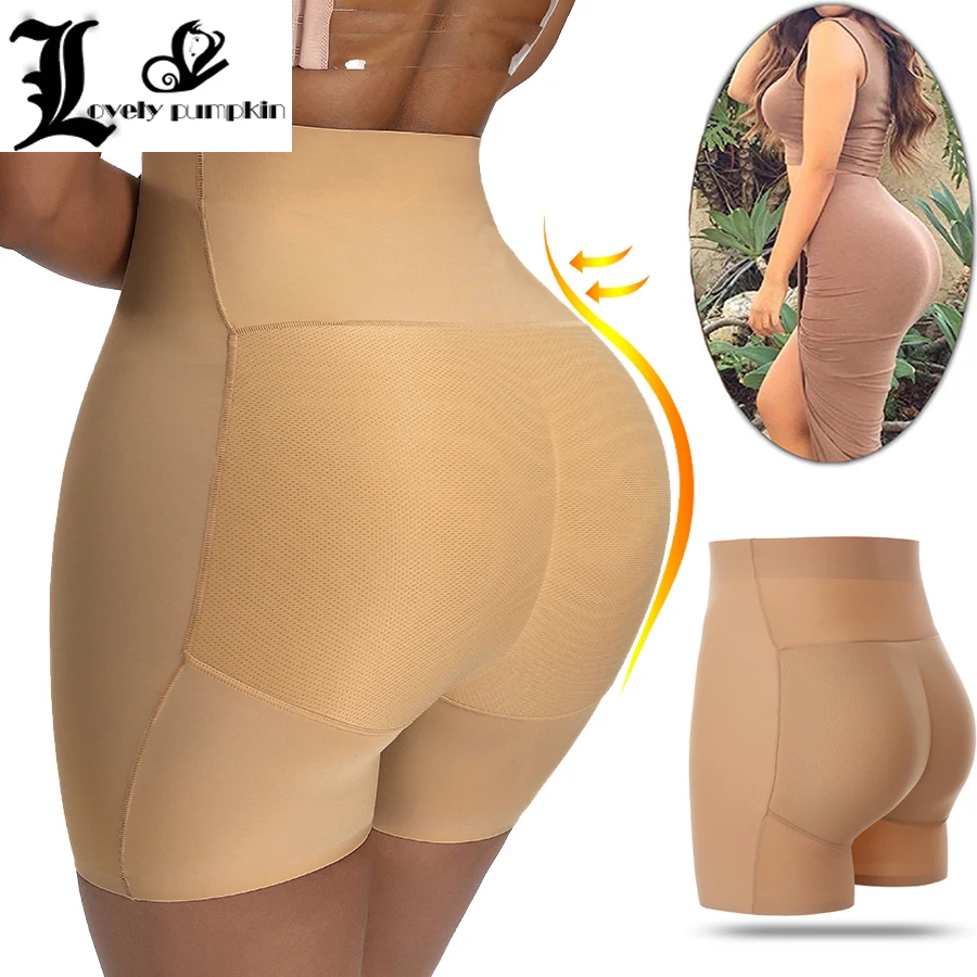 

Women Padded Seamless Butt Hip Enhancer Shaper Buttocks Butt Pads Buttocks Panties With Push-up Lifter Lingerie Shapewear