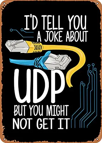 Id Tell You A Joke About Vintage Look Metal Sign Patent Art Prints Retro Gift 8x12 Inch