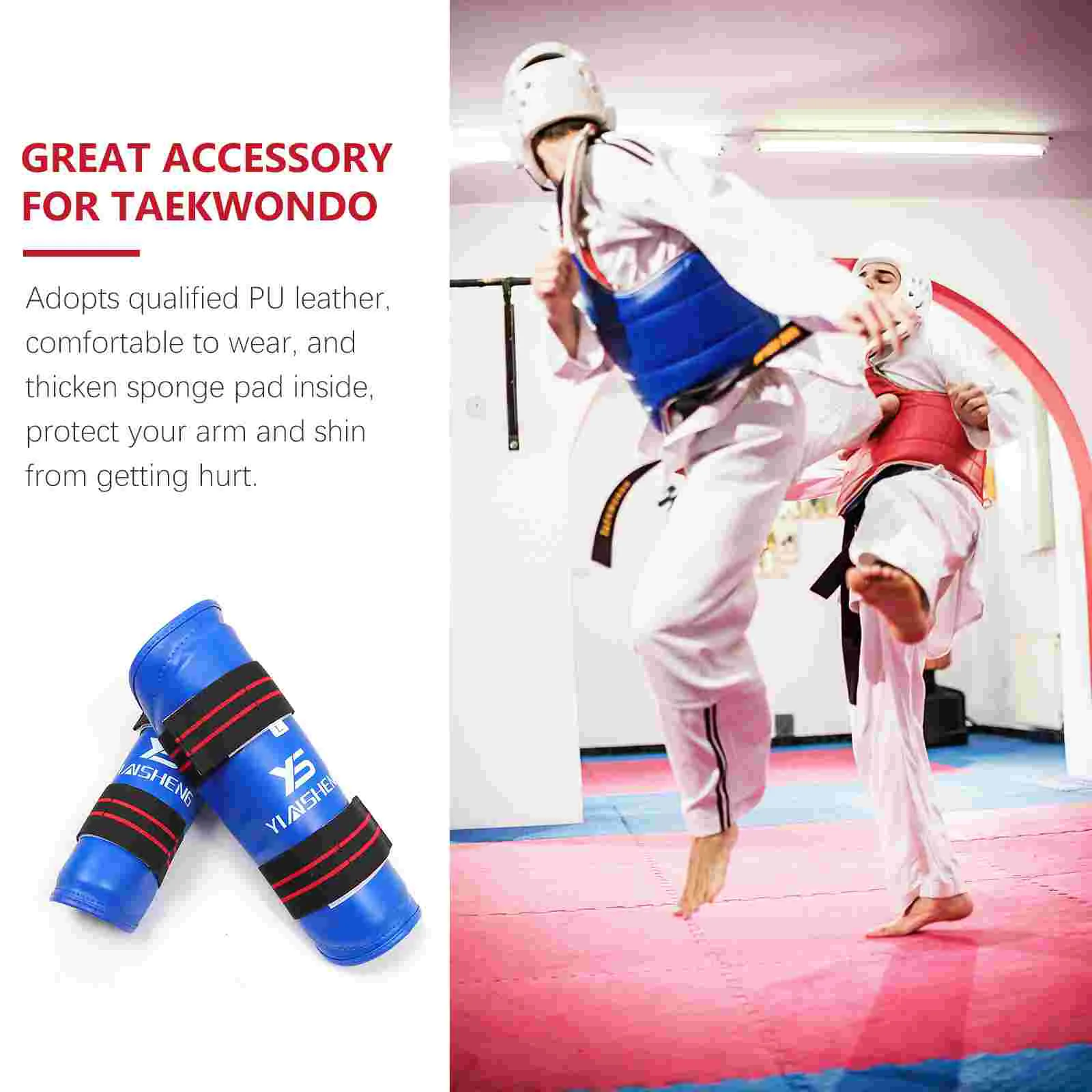 

Taekwondo Arm Guard Shin Boxing Legging Protector Protective Gear Ankle Protection