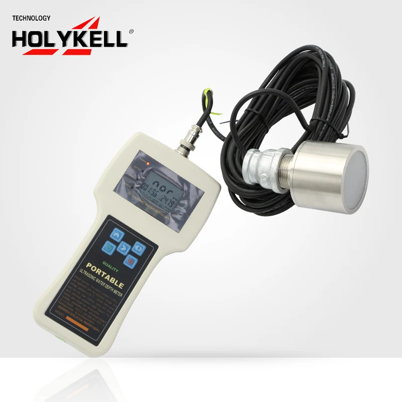 Holykell Well Borehole Портативный ультразвуковой датчик Echo Sounder Измеритель глубины уровня воды (art.: 3920d38cd9664) - 3920d38cd9664