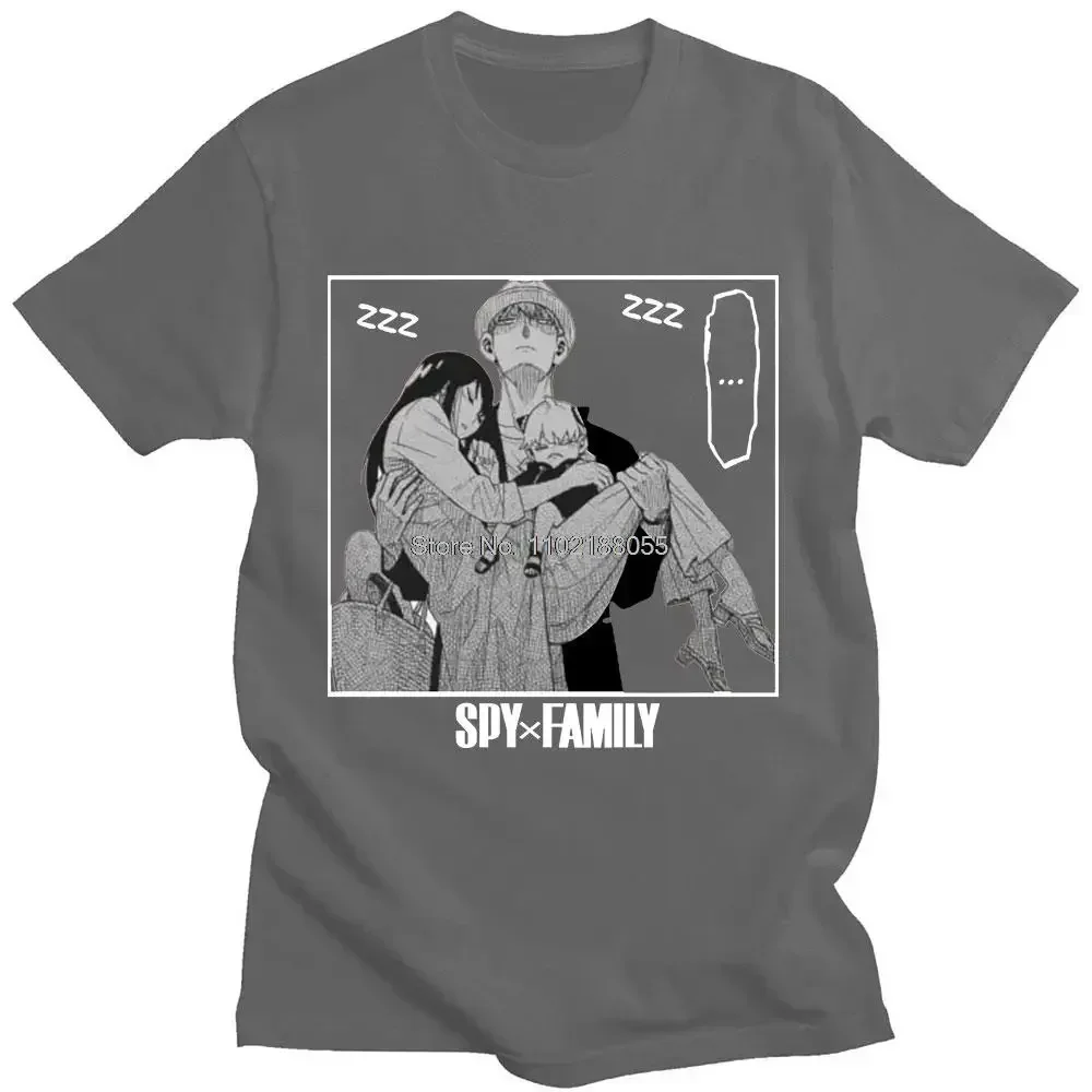 Распродажа футболки Аниме X Family Yor мужские летние с коротким рукавом Футболки