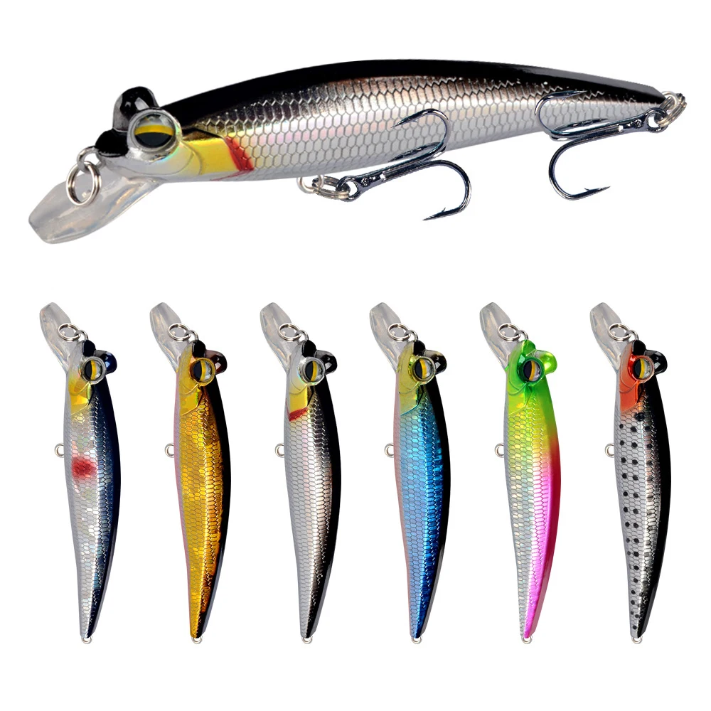 

1 шт. воблеры, приманка для рыбной ловли, 100 мм, 10,5 г, кренкбейт, тонущий гольян, искусственная жесткая приманка, Джеркбейт для ловли окуня, иск...