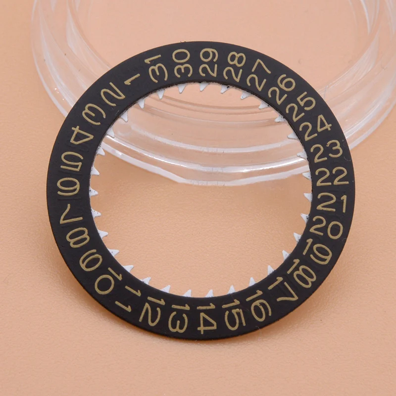 Japan NH35 NH36 Movement Gold Kanji Dial Wheel Date Week Wheel Crown at 3.0H/3.8H New Balance Watch Movement Repair Dial