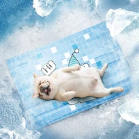 pvchydrogel soft ice pet dog cat summer cooling pad ice silk pad cat bed kennel pet cooling mat ice silk cooling pad ice pad