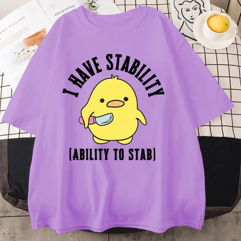 Футболка I Have Stability Ability To Stab из полиэстера