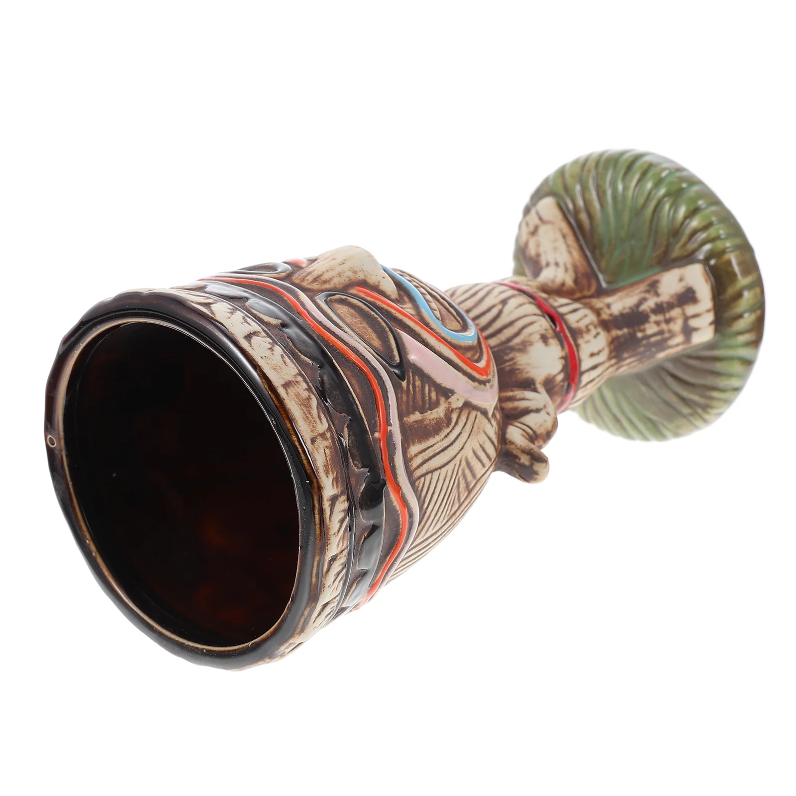 

Tiki Cocktail Cup Cups Glasses Mugs Party Champagne Drinking Bar Tumblers Beer Ceramic Exotic Luau Martini Christmas Mug Shape