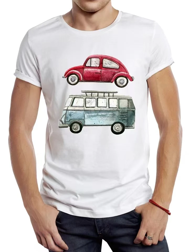 Футболка Lancia Martini Trio с круглым вырезом Martinis Racing Classic Мужская футболка из