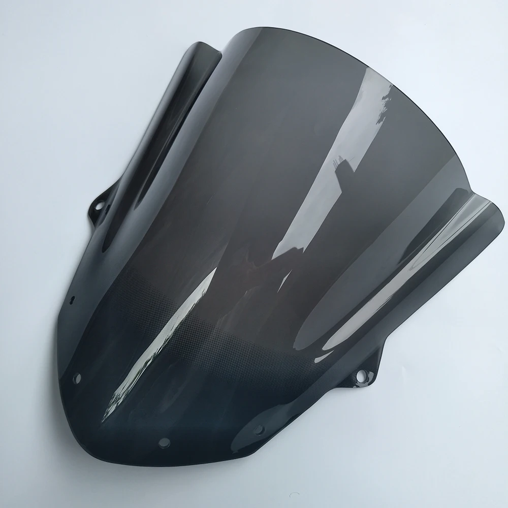 

Лобовое стекло мотоцикла ZX6R для Kawasaki Ninja ZX 6R 636 ZX-6R, ветровое стекло с двойным пузырьком 2009-2018 2019 2020 2021 2022 2023