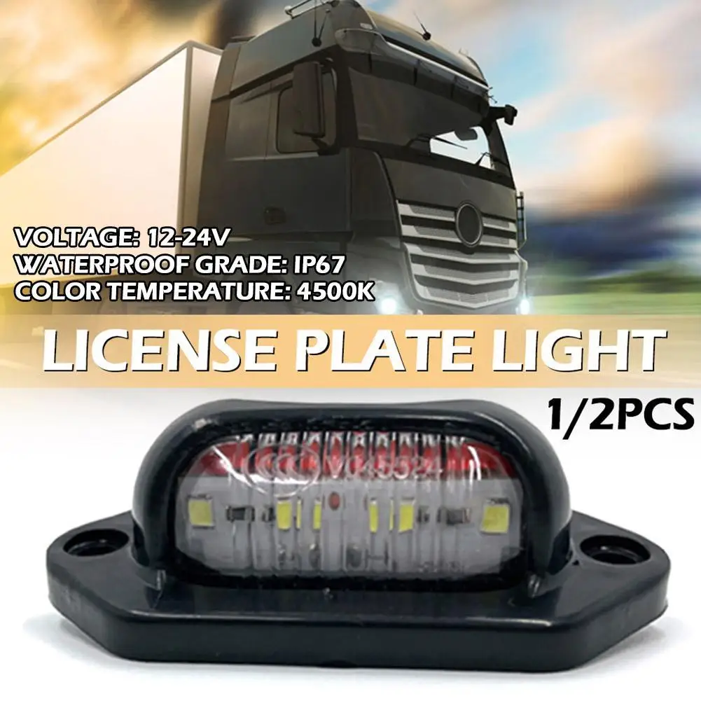 

12 В 24 светодиодный 8 светодиодов подсветка номерного знака хромированная подсветка номерного знака для мотоцикла домов на колесах Фургон Грузовик Прицеп подсветка номерного знака