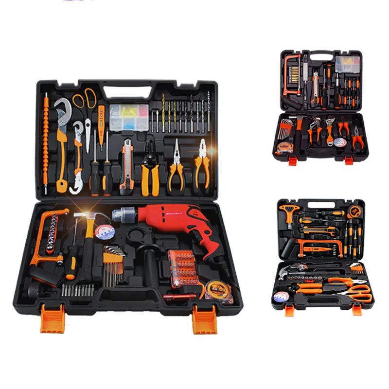 Portable Tools Box Sets Electrician Hard Rigid Plastic Protective Case Shockproof Waterproof Box Complete Professional Toolbox