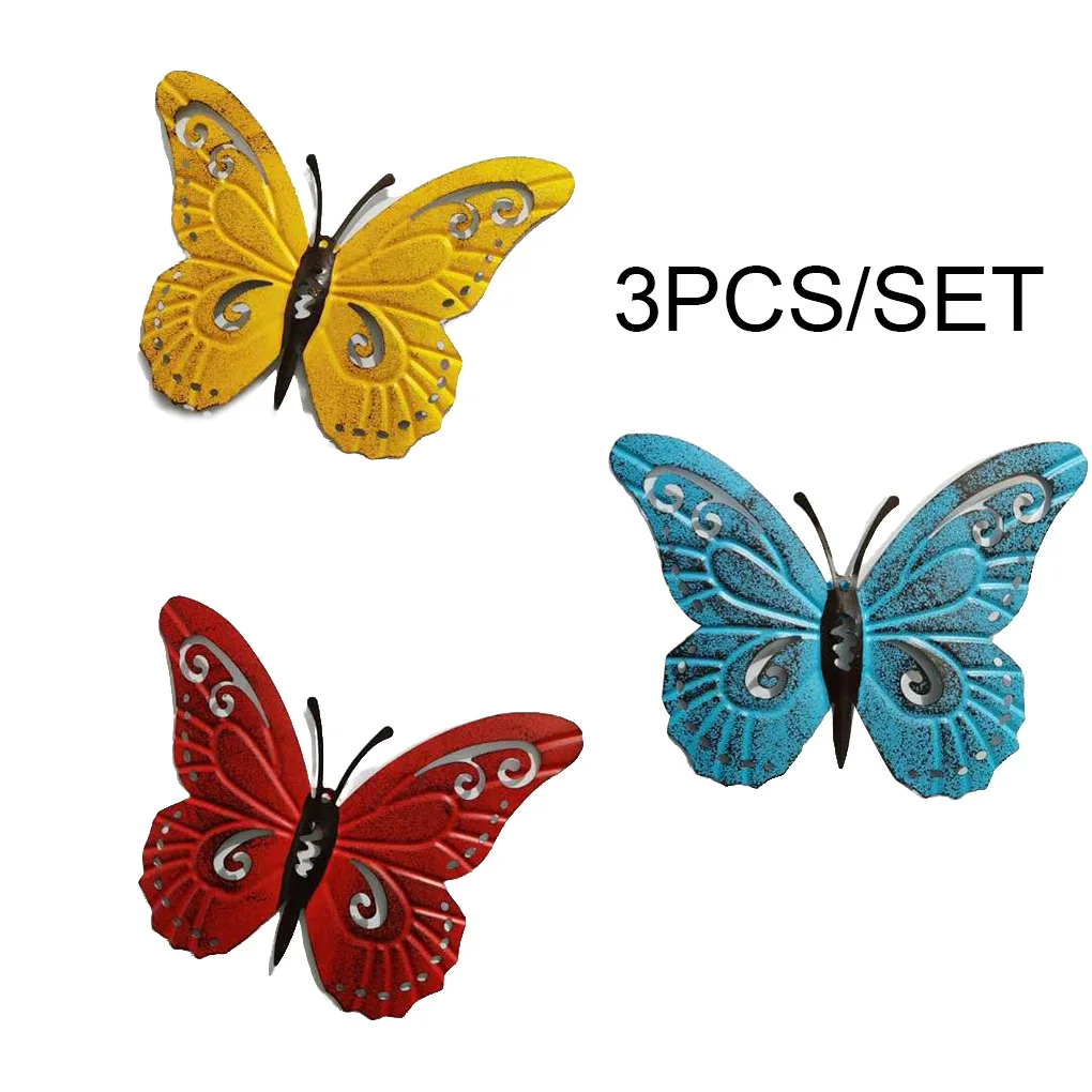 

Набор из 3 садовых орнаментов, миниатюрные подвески для украшения стен на улице, балкона, гостиной с крючком