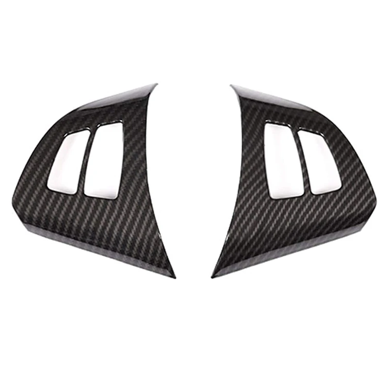 Панель переключателя рулевого колеса в стиле автомобиля из углеродного волокна