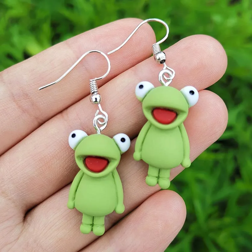 Модные летние висячие серьги с белыми облаками милые акриловые ювелирные