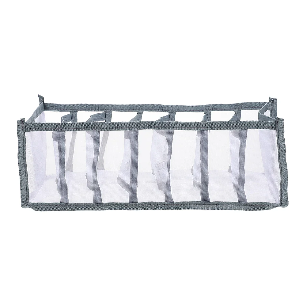 

Drawer Organizer Box Jeans Clothes Storage Wardrobe Closet Separation Mesh Grid Organizers Compartment Foldable Washable