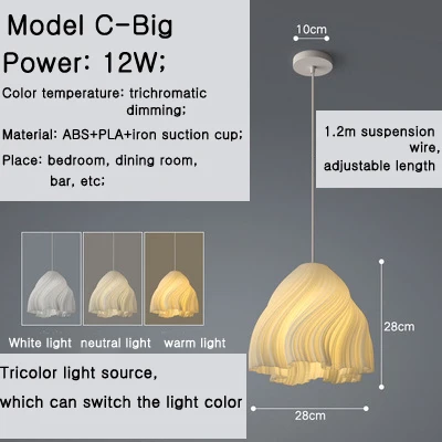 

Подвесной светильник Kinwope 3D Print