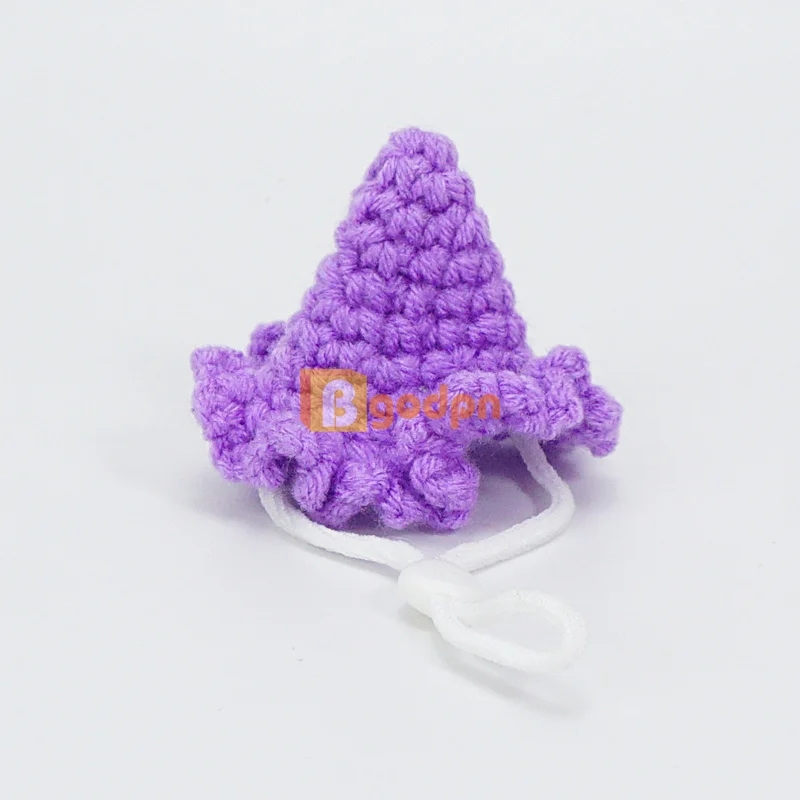 

Handmade woollen Hats for Christmas Elf Doll Suitable for 30cm BJD Dolls DIY Mini pet Hats Gifts