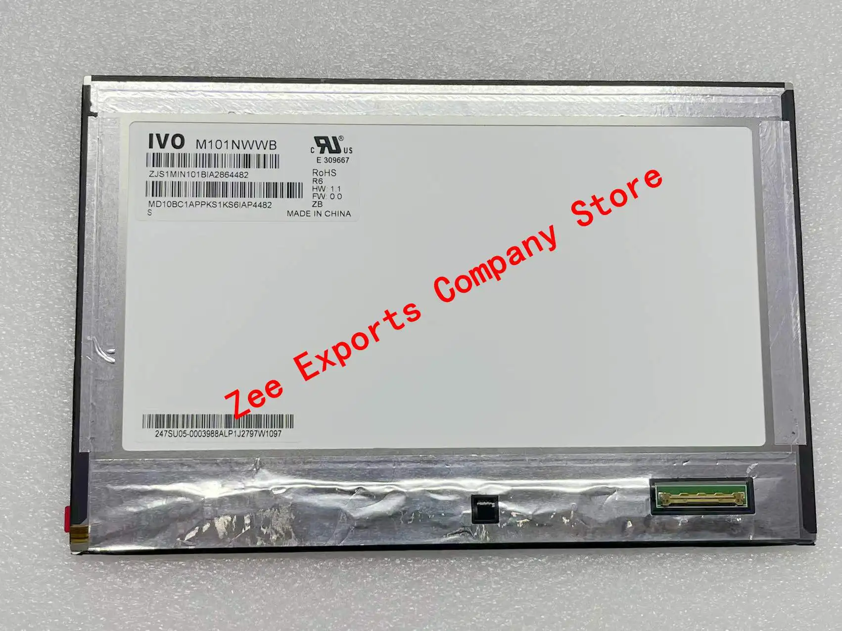 

Оригинальный ЖК-экран M101NWWB Rev R6 10,1 дюйма 1280x80 0, панель дисплея 100% протестирована для доставки