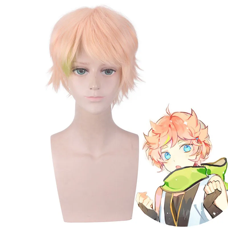 

Mobile Game Ensemble Stars HARUKAWA SORA Short Wig Cosplay Costume Heat Resistent Synthetic Hair Halloween Party Role Play Wigs
