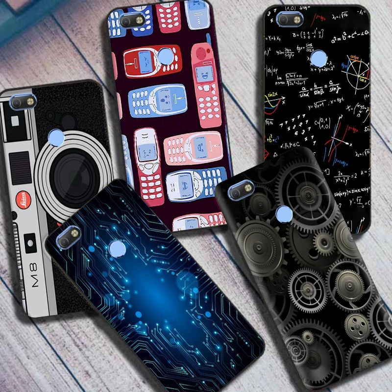 Чехол в стиле ретро с музыкой для Tecno Camon X Pro Модный мягкий чехол телефона из ТПУ CA7
