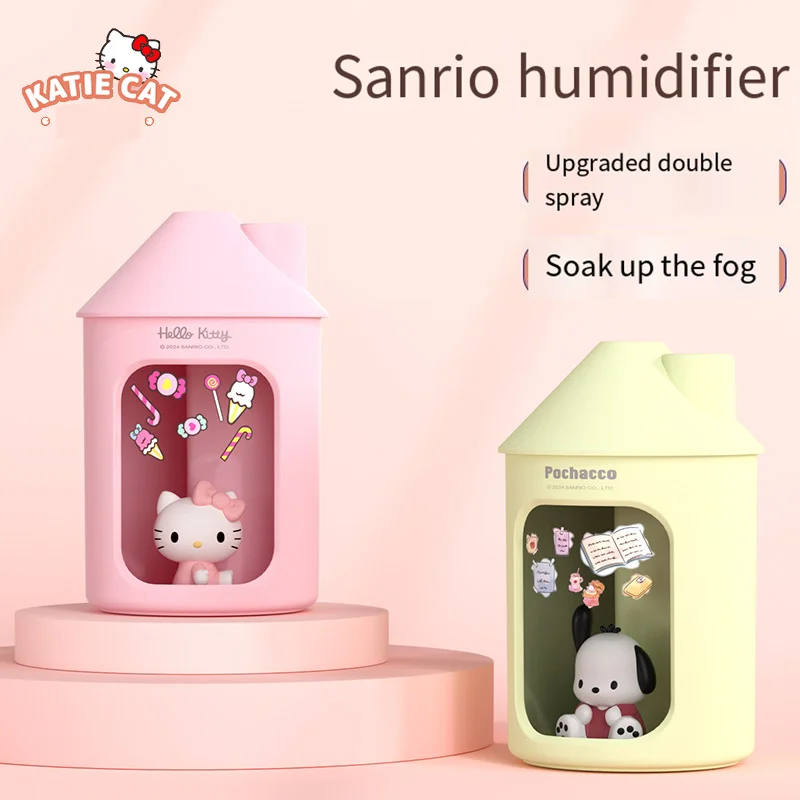 Usb-увлажнитель серии Sanrio Hello Kittle с двойным распылением офисный увлажнитель