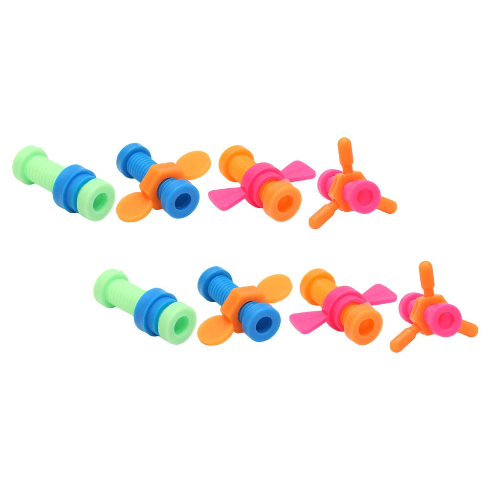 

8pcs Funny Screwing Toys Educational Toys Screw Playthings (Random Color)
