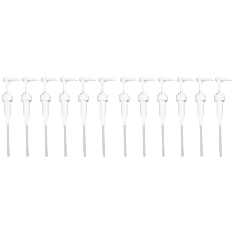 

12X Syrup Heels Set,Coffee Milk Tea Dispenser Syrup Pump Liquid Dispenser For Torani Syrup Juice Bottle Dispenser Pump