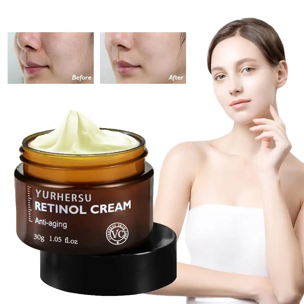 

30g Retinol Face Cream Anti-Aging Remove Wrinkle Firming Whitening Skin Lifting Care Facial Beauty Moisturizing Brightening Y6G7