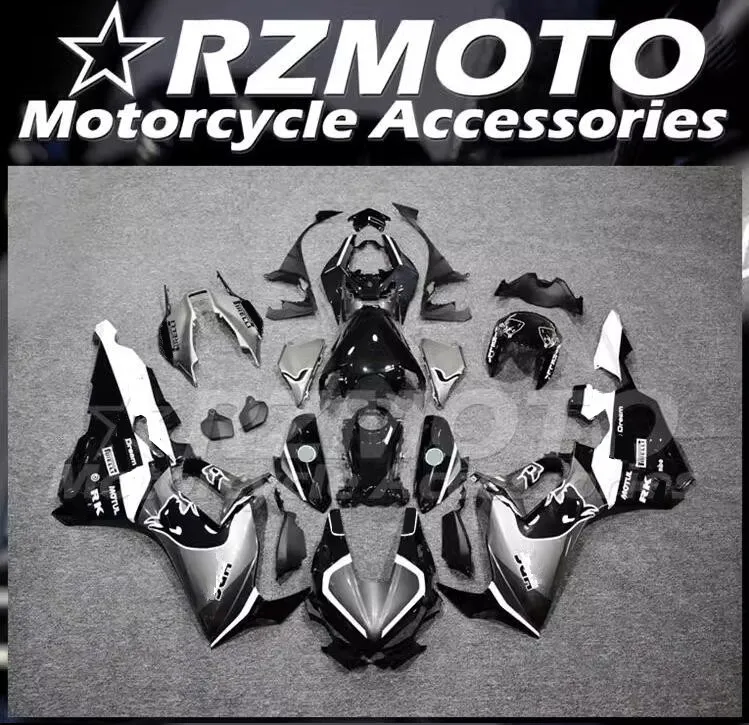 

New ABS Motorcycle Whole Fairings Kit Fit For HONDA CBR1000RR 2017 2018 2019 17 18 19 Bodywork Set Custom Black Gray