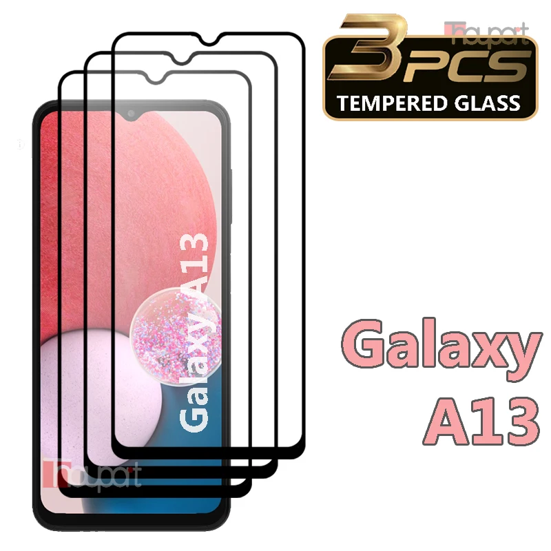 3 шт. закаленное стекло для Samsung Galaxy A13 5G защита экрана Взрывозащищенная пленка