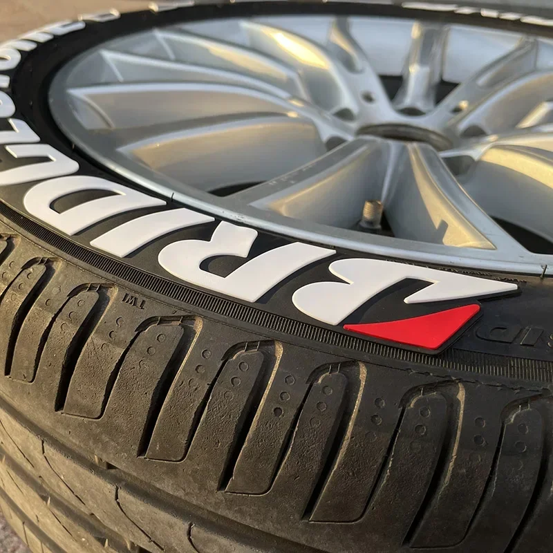 Наклейки с надписью на шину водонепроницаемые 3d-наклейки декоративные наклейки