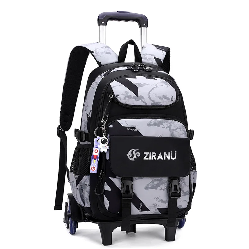 Trolley Children School Bags Mochila Kids Backpacks With Wheel Trolley Luggage For Girls Boys backpack Escolar Backbag Schoolbag