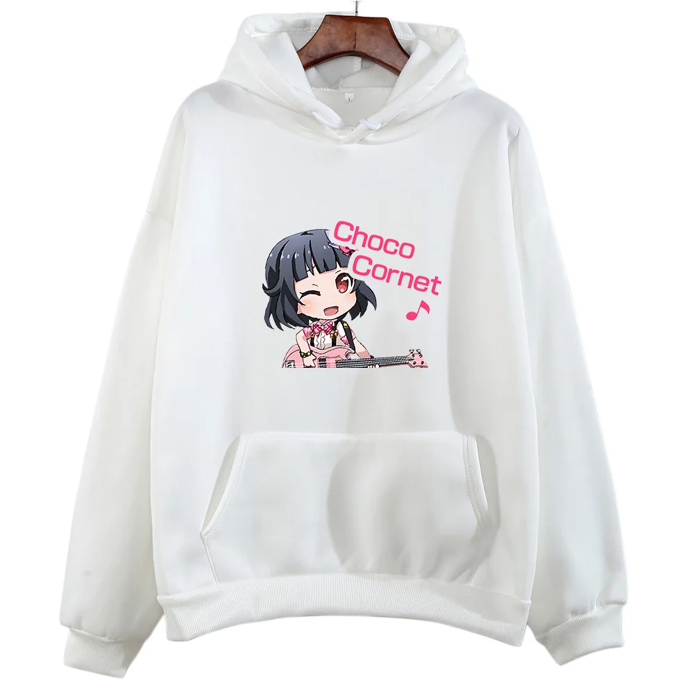 

BanGG Dream Ran Mitake Kawaii/cute Girl Hoodie Manga Graphic Sweatshirts Women Autumn Casual Clothes Slight Strech Fleece Tops