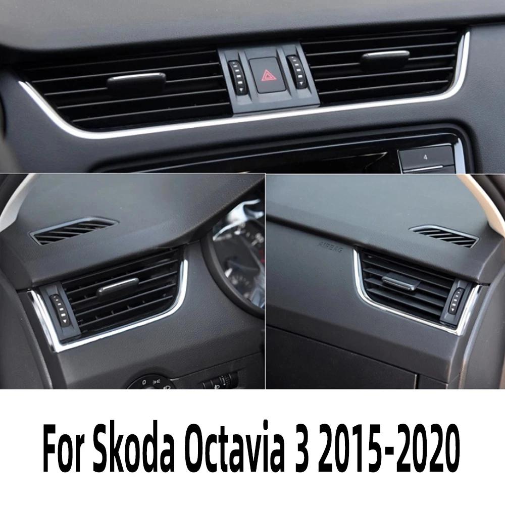 Новинка скользящий зажим для вентиляционного отверстия 5E0819702 Skoda Octavia 3 MK3 A7 2015 - 2021