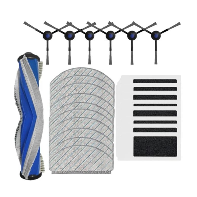 Для Ecovacs DEBOT N20/N20 PLUS/N20 PRO PLUS детали для пылесоса боковая щетка Hepa фильтр накладка