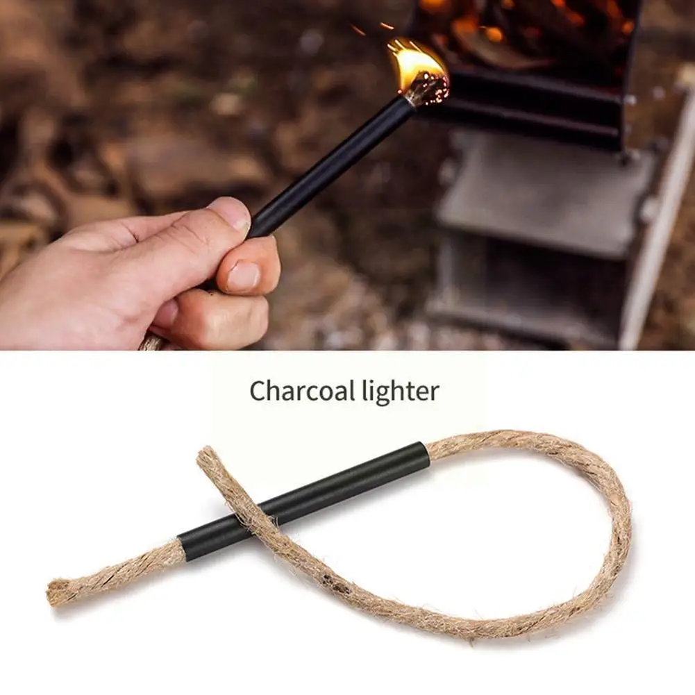 

3pcs Kindling Rope Outdoor Camping Survival Wick Waterproof Wax Camping Fire Starter For Outdoor Climbing Survival Accessor C9g4
