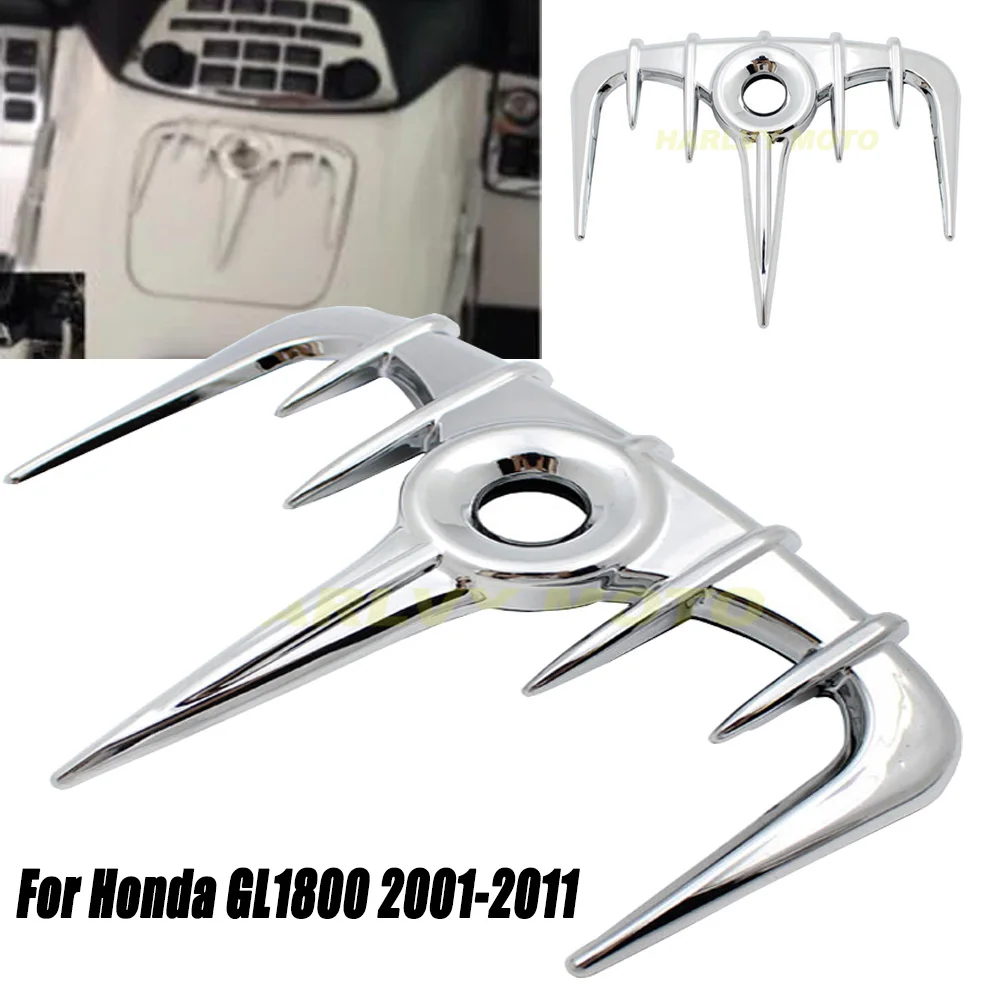

Для Honda GL1800 2001-2011 хромированный обтекатель бензобака дверная отделка Аксессуары для мотоциклов Запчасти