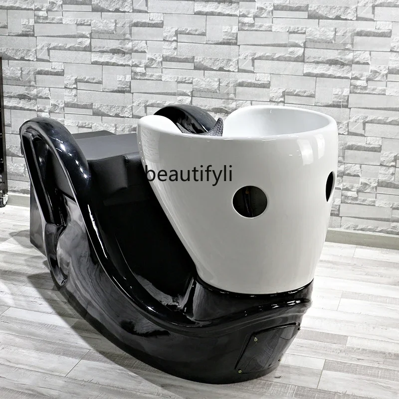 Стул для парикмахерской атмосферный полулежачий шампунь из ФАП пластика стрижки