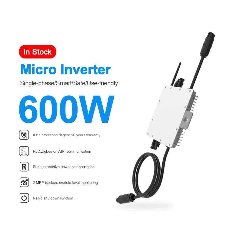 

Deye Micro on-grid Solar Inverter 600w 800w 1000w with 10 Years Warranty