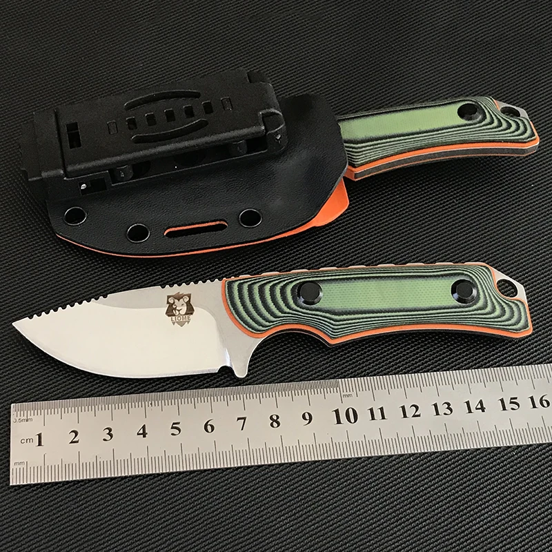 

Outdoor Wilderness Tactical Straight Knife Liome 15017 Fishing Hunting Pocket Knives Portable EDC Security Defense Tool