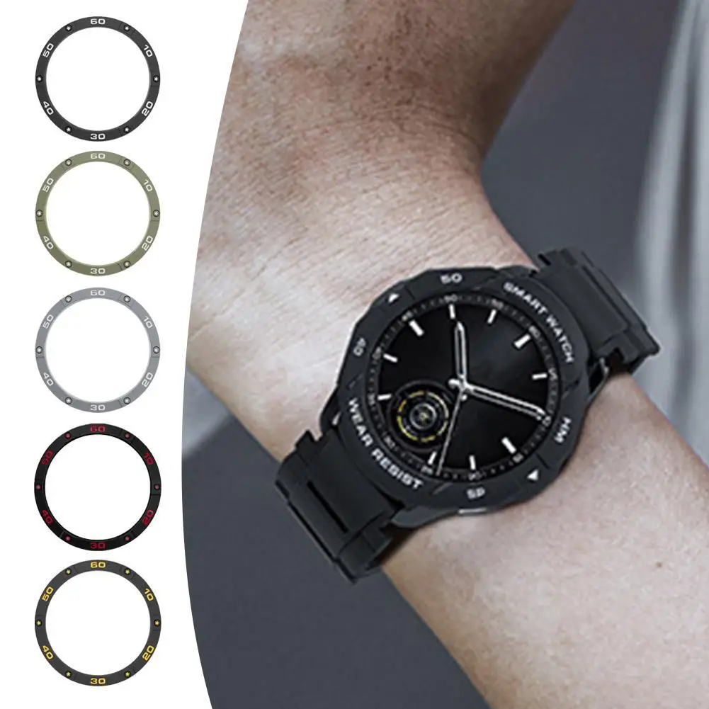 Защитный чехол для часов Xiaomi Watch S3 безель предотвращения столкновений с
