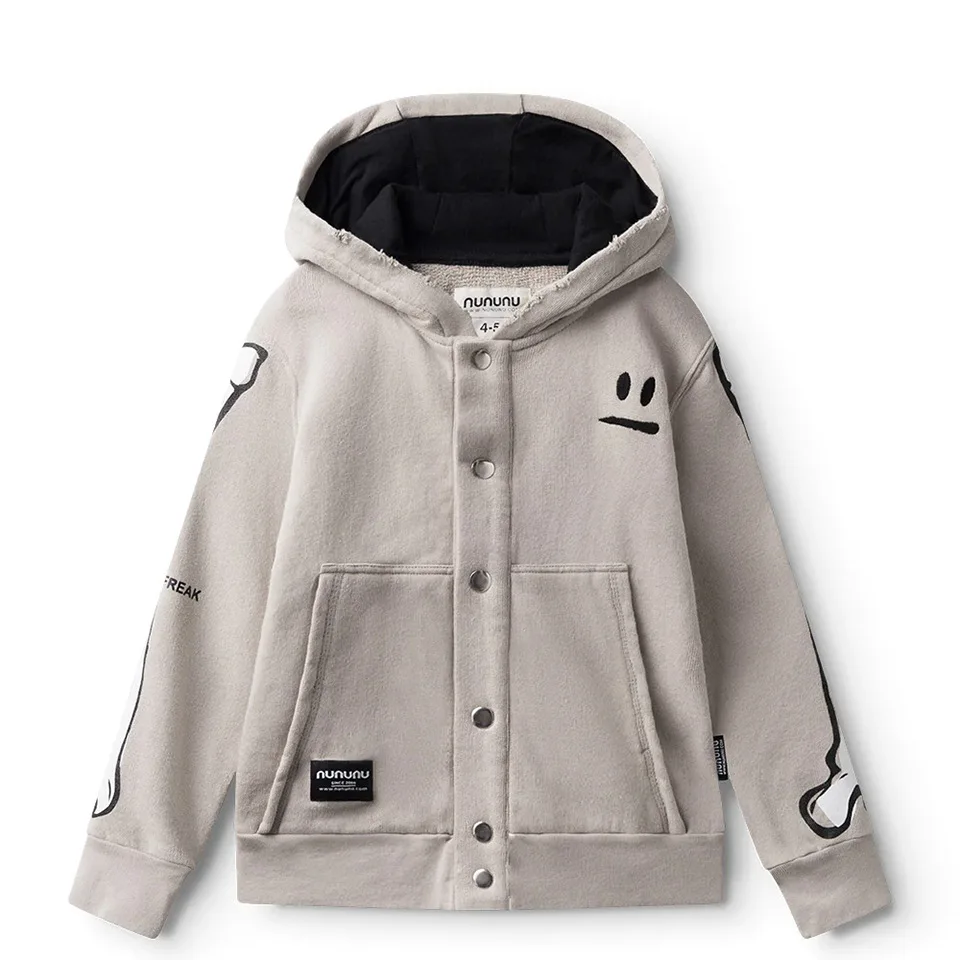 Новинка 2024 осенне-зимняя детская одежда толстовки с синим принтом для девочек и