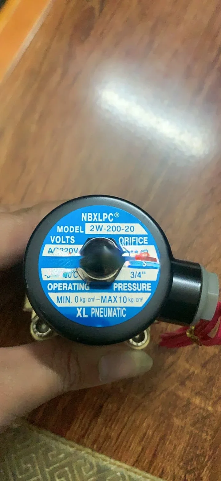 XLPC водяной клапан электромагнитный 2W-025-08 2W-040-10 2W-160-15 2W-200-20 напряжение