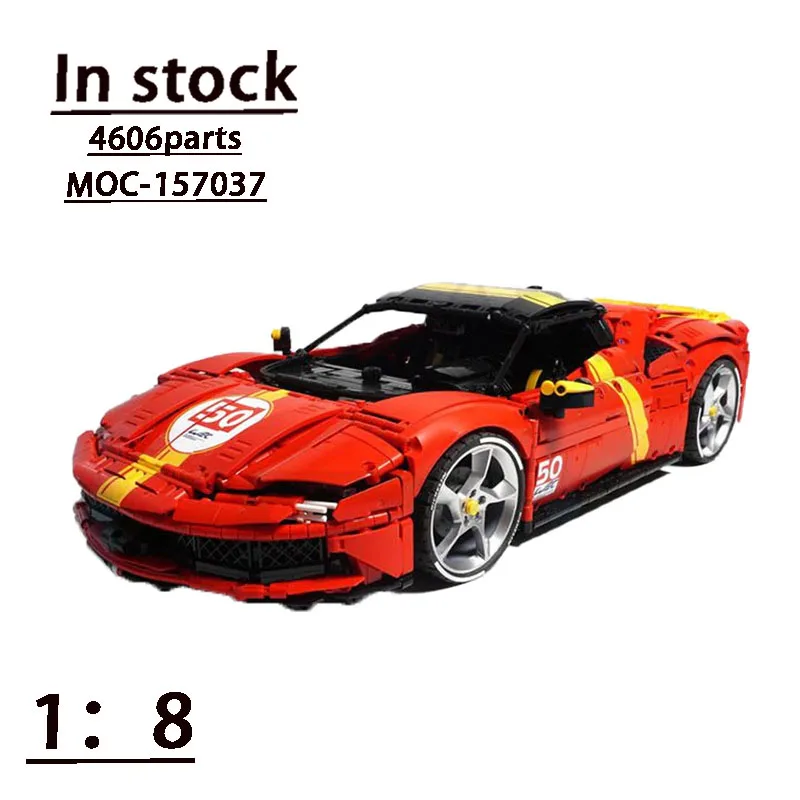 

Модель: 8 строительных блоков для сборки спортивных автомобилей, модель, 6 деталей, детский подарок на день рождения