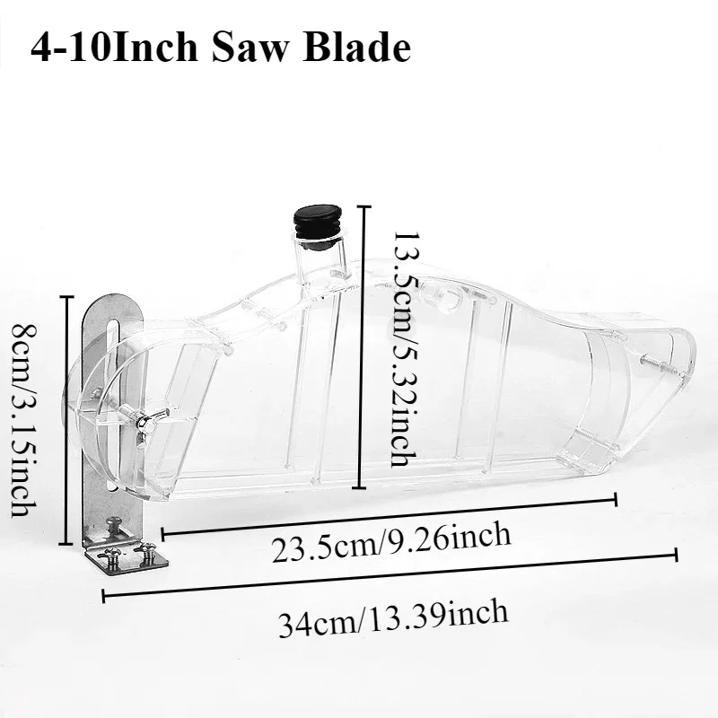 

Прозрачный защитный кожух для настольной пилы 4-10 дюймов