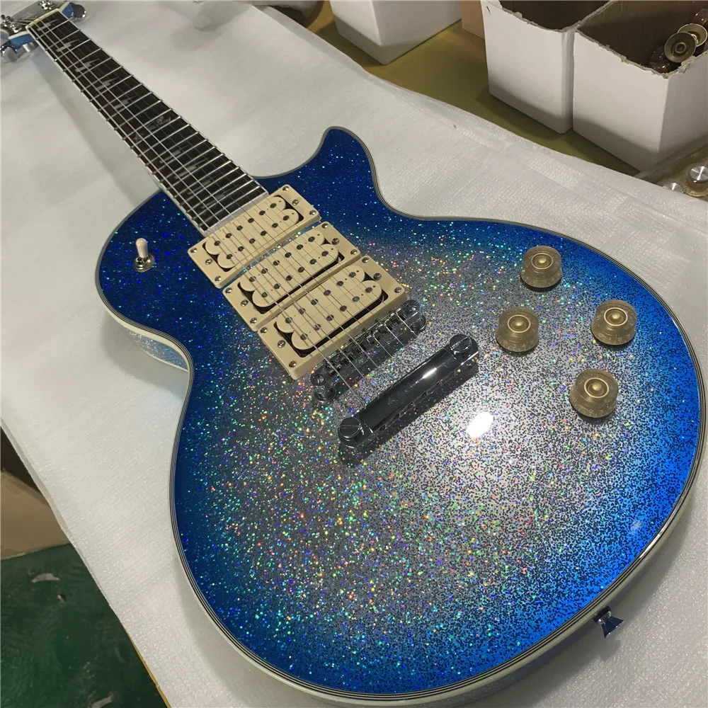 

Электрогитара Ace Frehley Humbucker Custom LP, пикапы красное дерево, гриф корпус высокого качества, бесплатная доставка, гитары